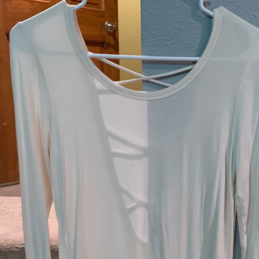 Cream long sleeve